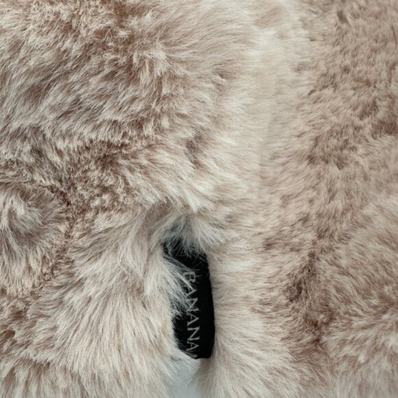 Banana Republic Faux Fur Infinity Neck Warmer Pink OS - Picture 4 of 4